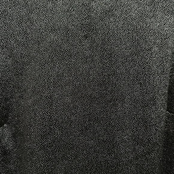 Pretty metallic black puff sleeve dress - Picture 2 of 4